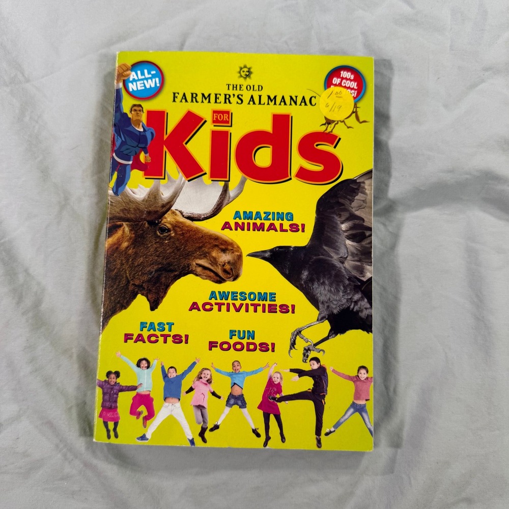 The Old Farmers Almanac for Kids Volume 7 Amazing Animals Activities Facts 2017